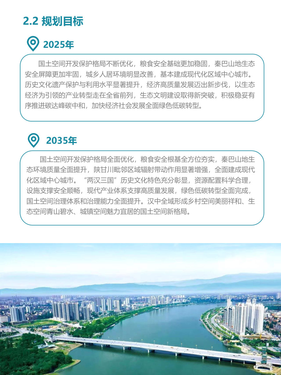 汉中市国土空间总体规划（2021—2035年） 内页速览 1