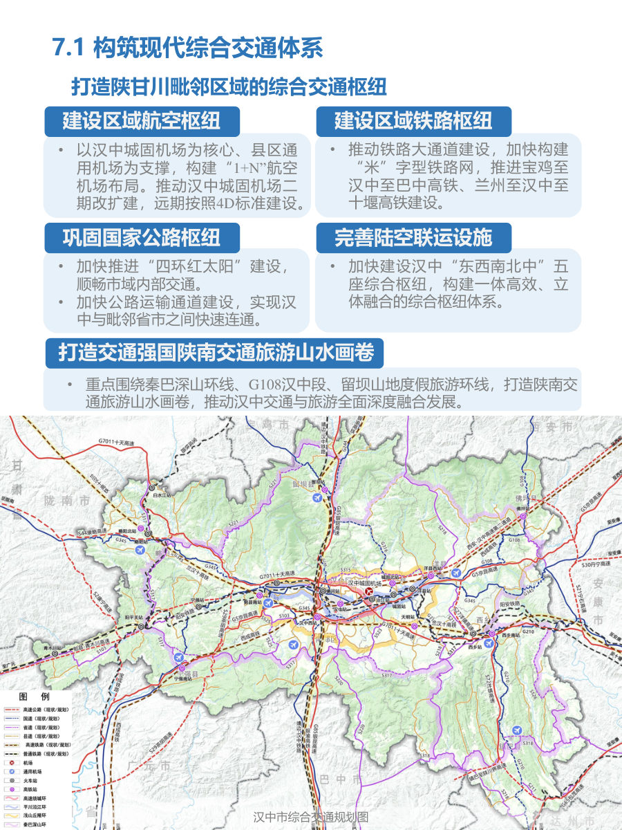 汉中市国土空间总体规划（2021—2035年） 内页速览 4