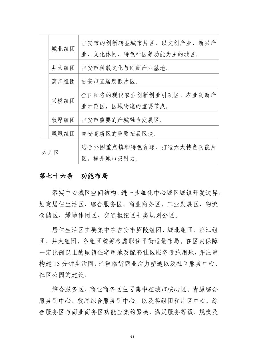 吉安市国土空间总体规划（2021—2035年） 内页速览 3