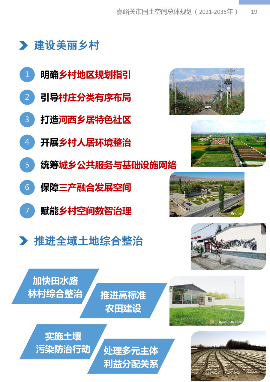 嘉峪关市国土空间总体规划（2021—2035年） 内页速览 3