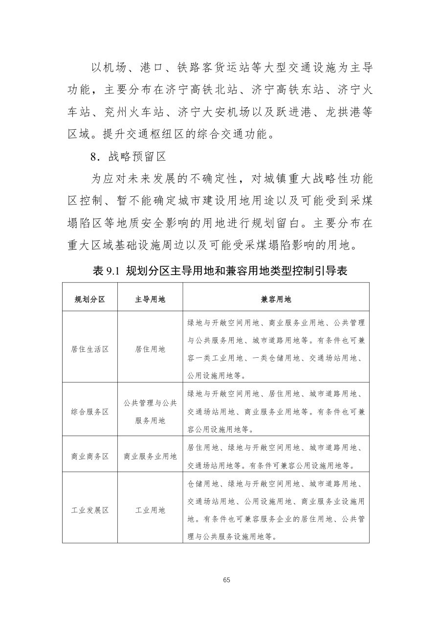 济宁市国土空间总体规划（2021—2035年） 内页速览 3