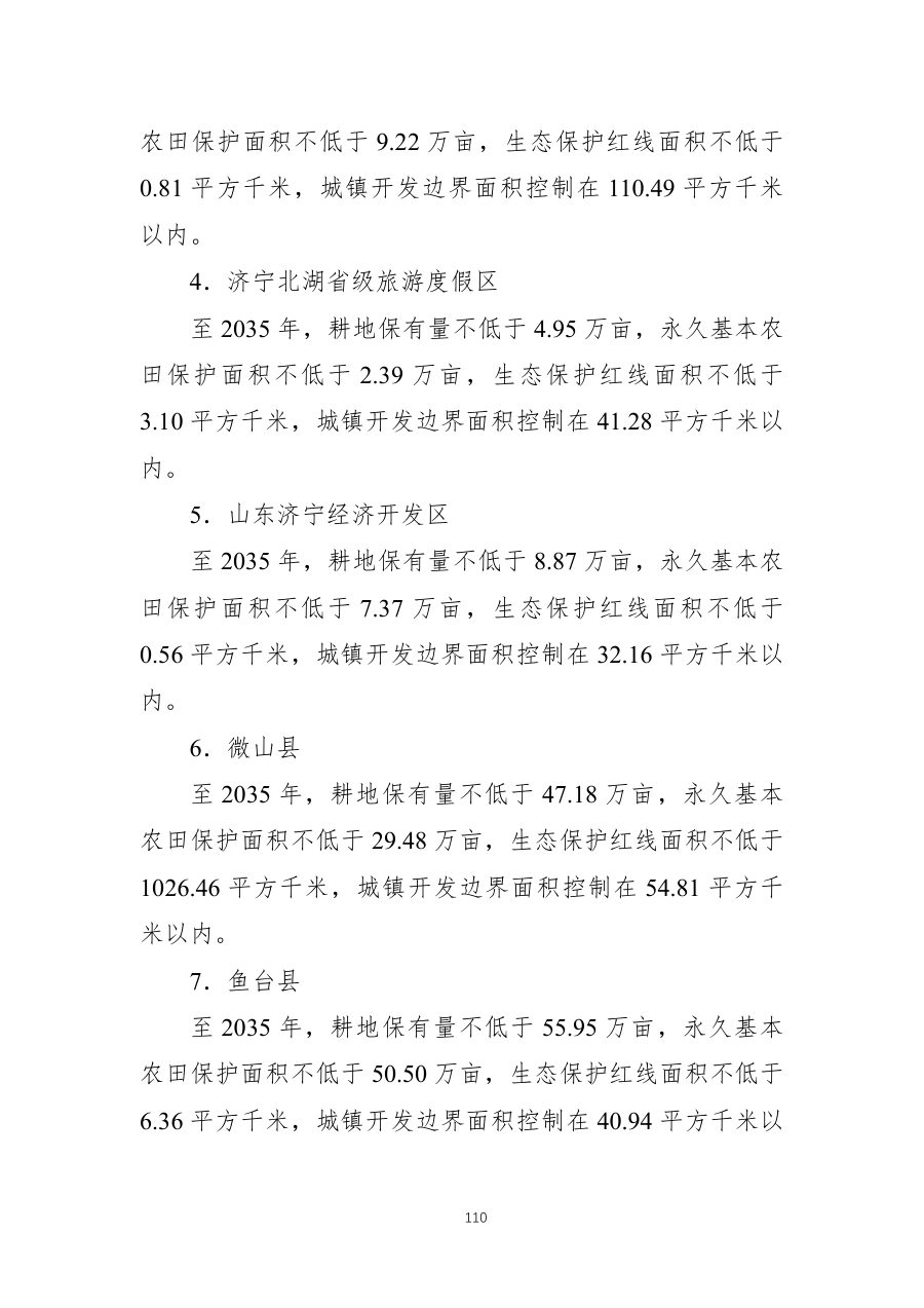 济宁市国土空间总体规划（2021—2035年） 内页速览 5