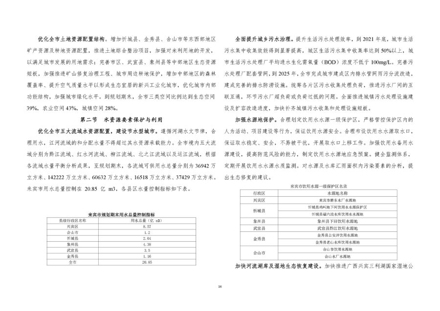来宾市国土空间总体规划（2021—2035年） 内页速览 3
