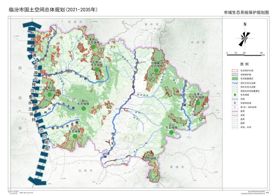 临汾市国土空间总体规划（2021—2035年）（图纸） 内页速览 5