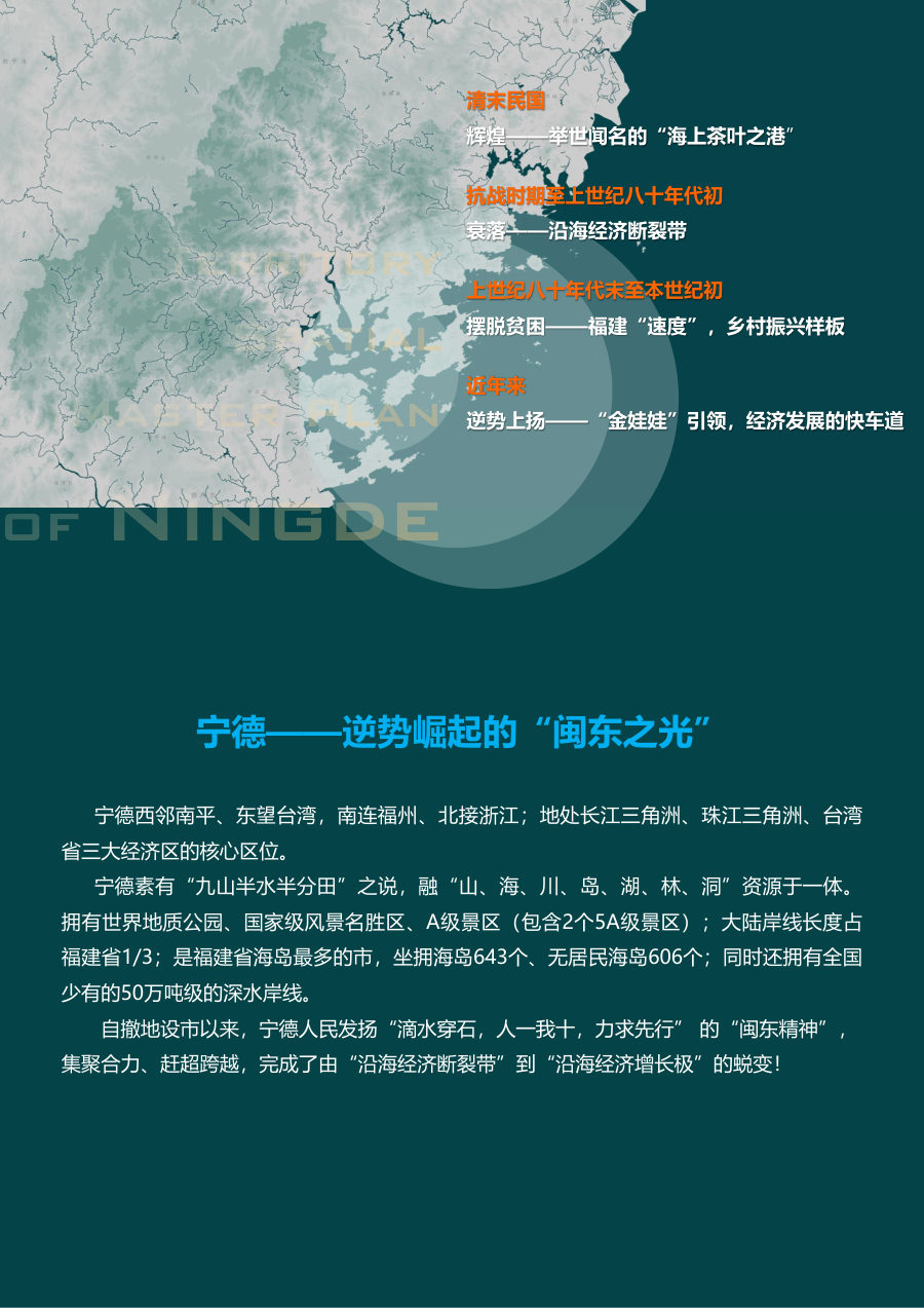 宁德市国土空间总体规划（2020—2035年） 内页速览 1