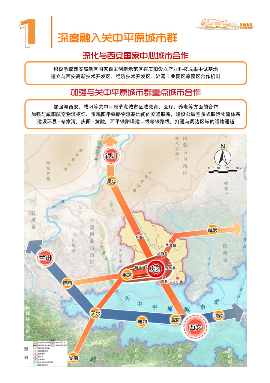 庆阳市国土空间总体规划（2021—2035年） 内页速览 3