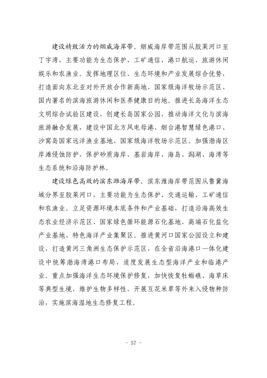 山东省国土空间规划（2021—2035年） 内页速览 3