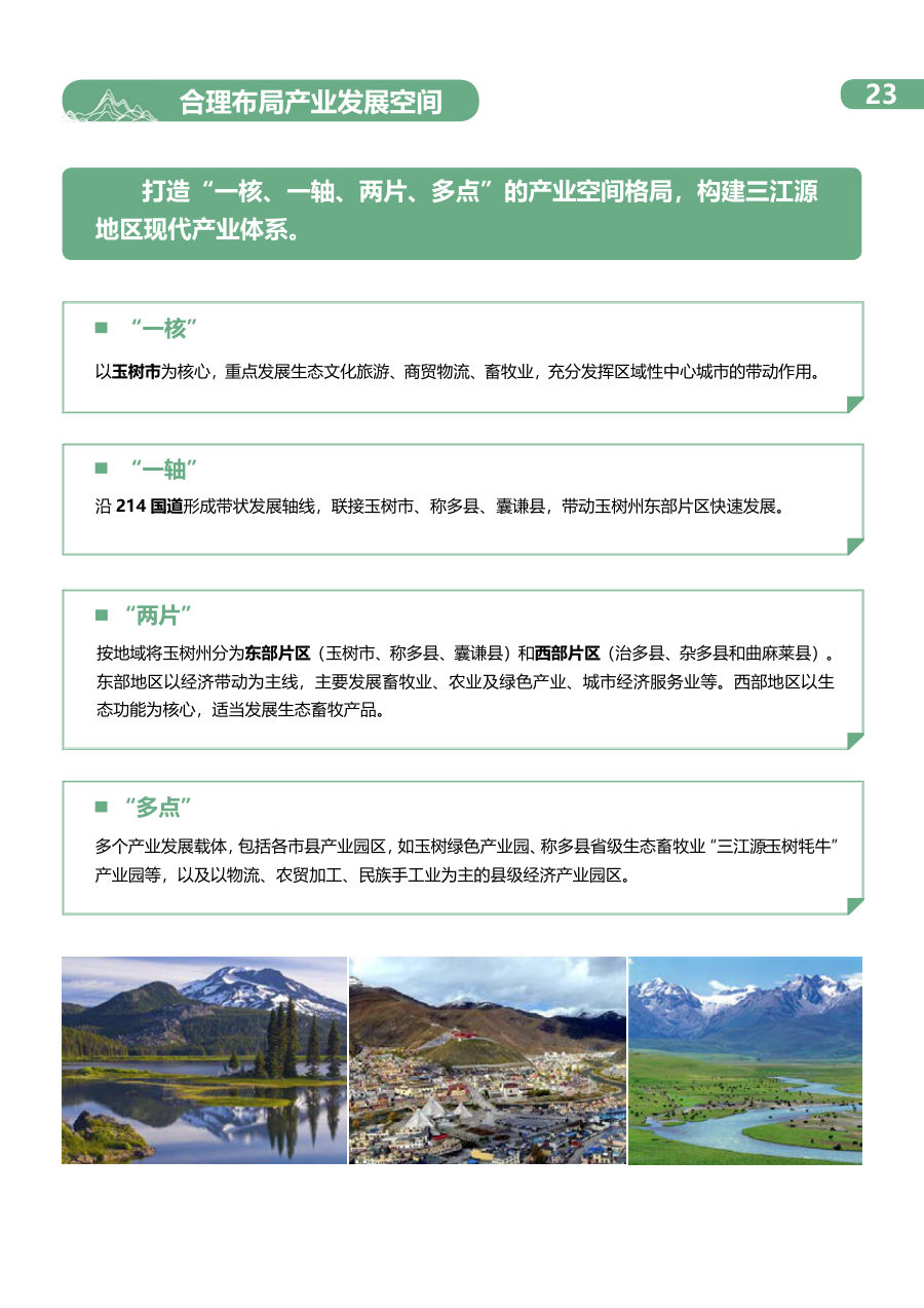 玉树藏族自治州国土空间总体规划（2021—2035年） 内页速览 4