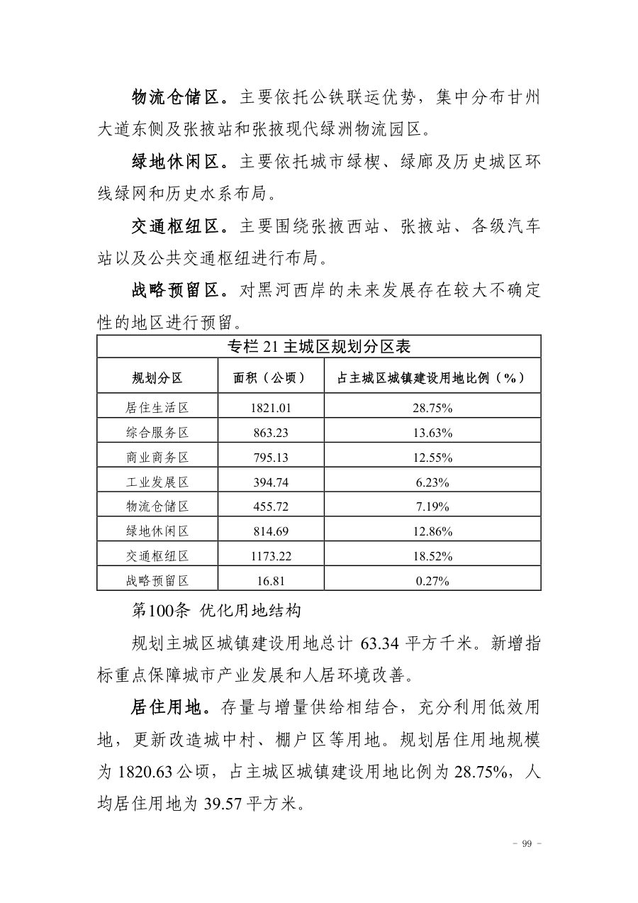 张掖市国土空间总体规划（2021—2035年） 内页速览 3
