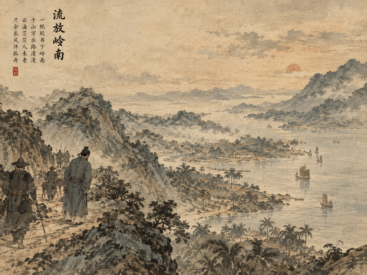 古代“流放岭南”是一种什么体验？生活在岭南的人怎么看？